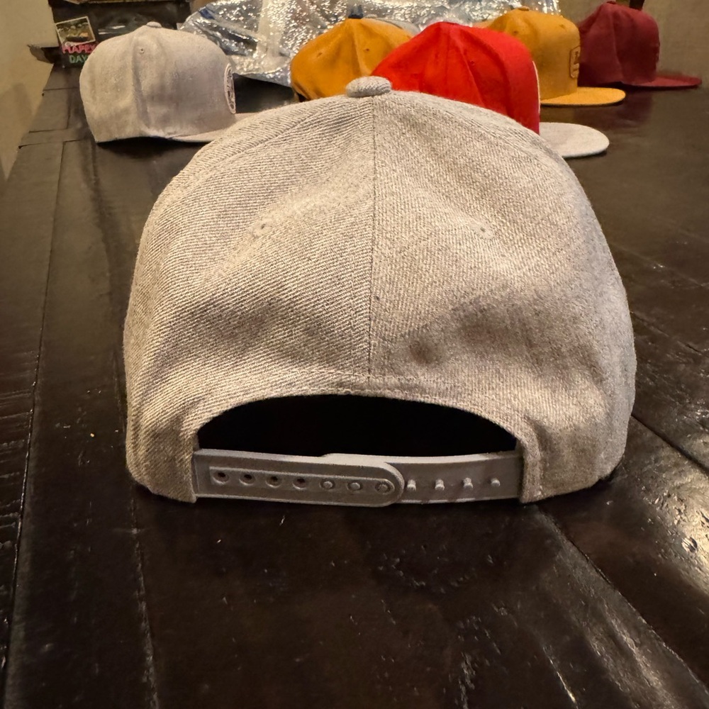 Brixton heather gray Logo Patch Cap - image 3